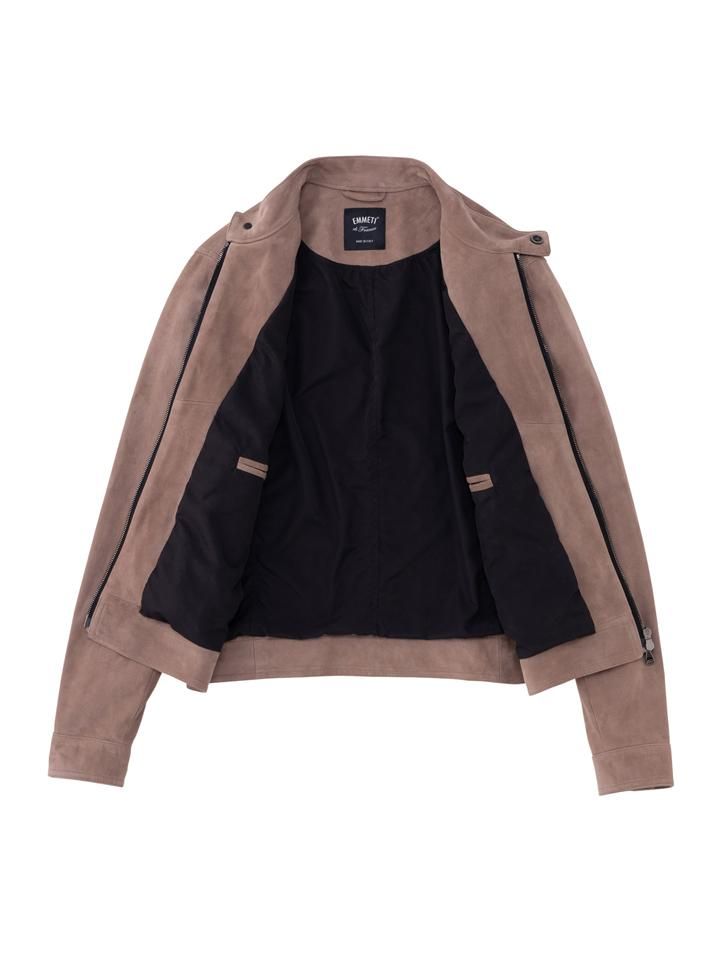 EMMETI (エンメティ) メンズ JURI CAMOSCIO ユリ ゴートスエードレザー