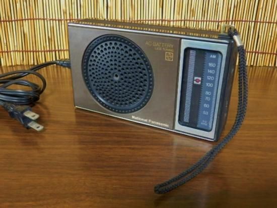ナショナル ラジオ昭和レトロ ヴィンテージ 箱つき National R-1088
