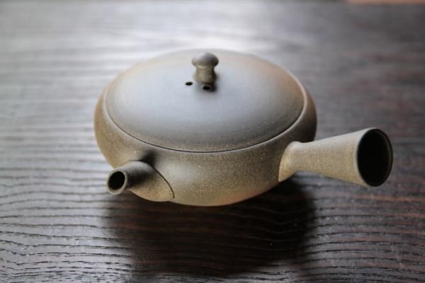 水野陽景 急須 常滑焼 窯変 螺旋文 とこなめ焼 茶道具 水野陽景 急須