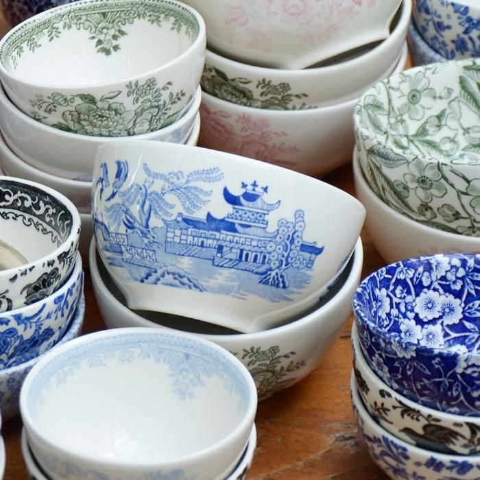 イギリス食器 Burleigh トーキーブルーウィロー シュガーボウル L