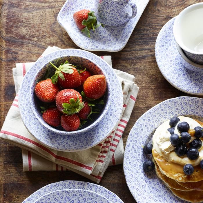 イギリス食器 Burleigh ブルーフェリシティ シュガーボウルL｜バーレイ