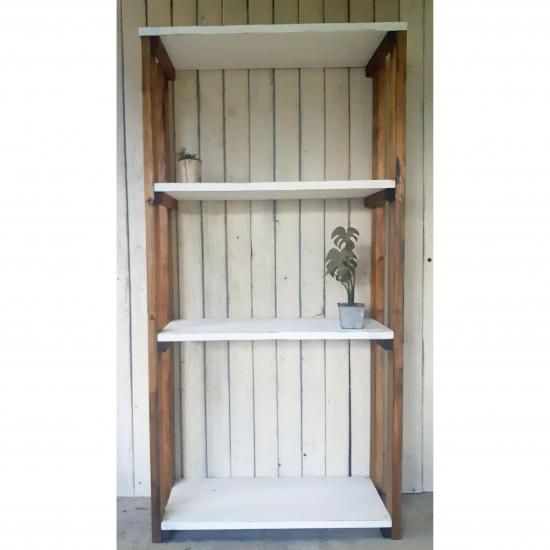 アンティーク風無垢材 オープンラック 木製棚 SD-006 ラック什器