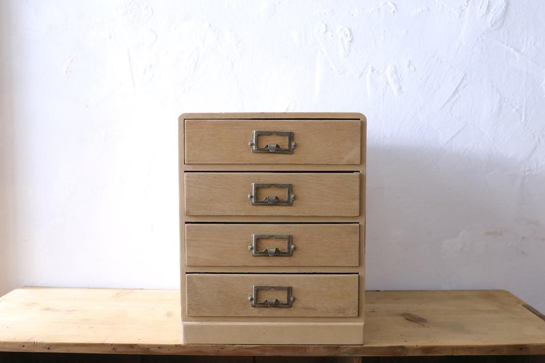 アンティーク 小引出し チェスト 収納 ヴィンテージ家具 レトロ 仕分け