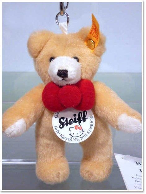 シリアルNo.3】steiff シュタイフ キティ コラボ シュタイフ×ハロー