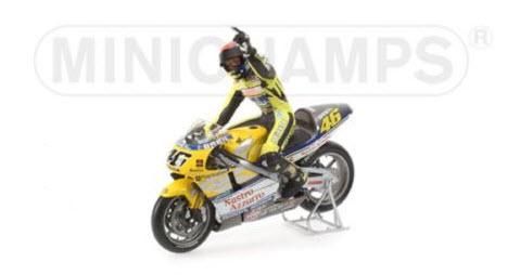 ミニチャンプス 1/12 ホンダ NSR500 ロッシ 2000 フィギュア付