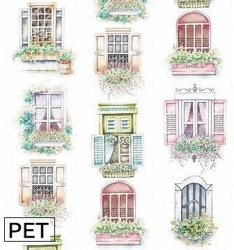 海外製 マスキングテープ -オシャレな窓