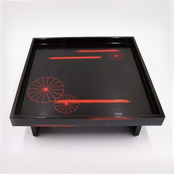 脚付き膳｜蒔絵・朱塗・螺鈿・讃岐彫など格式を添えるアンティークの高脚膳