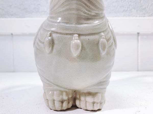 九谷焼 白象 縁起物 九谷 九谷焼 縁起物 白