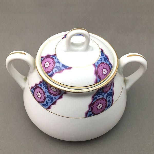 大正〜昭和初期 輸出向 九谷焼 ティーポット シュガーポット ミルク