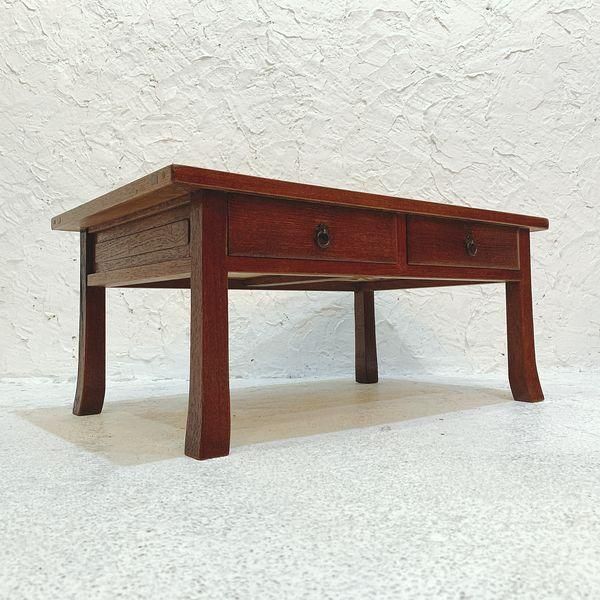 座机 文机 ちゃぶ台 座卓 レトロ 昭和 アンティーク ヴィンテージ 骨董