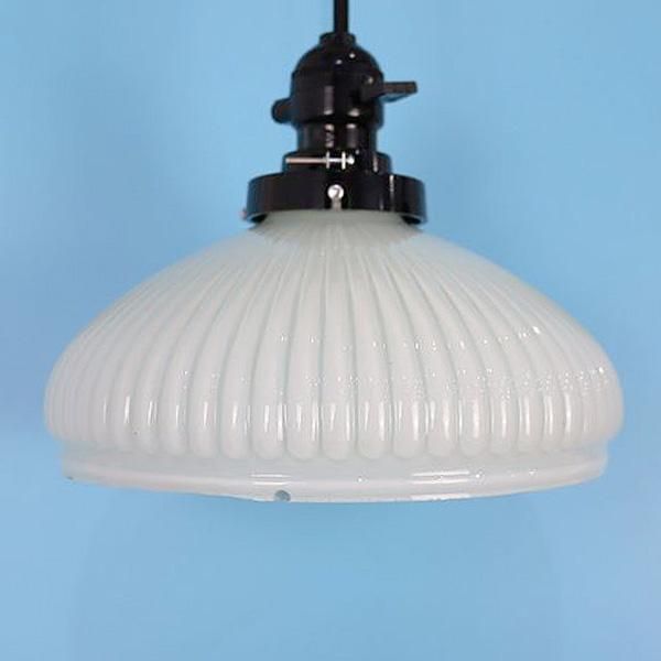 アンティーク 大正ロマン レトロ ガラス電笠 灯 照明 古民家 洋館