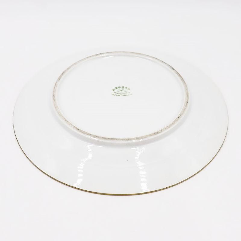 オールドノリタケ モダンアールデコ ケーキ皿 直径19.5 高さ2