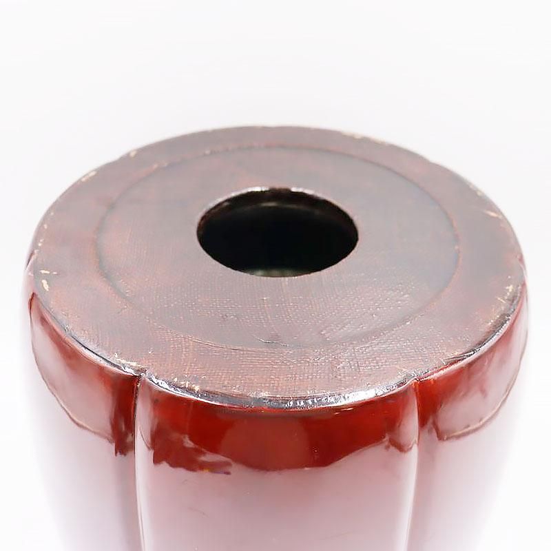 漆塗り 手焙り 火鉢 大正昭和初期 直径24.5cm