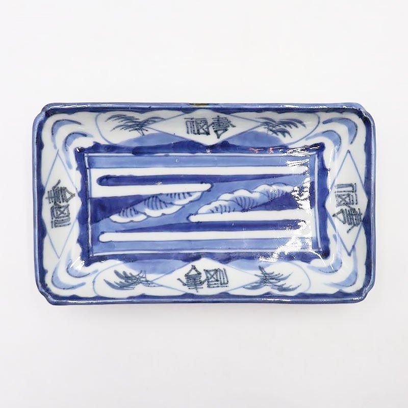 長皿・角皿・変形皿｜アンティーク伊万里・染付・赤絵など食卓を彩る和