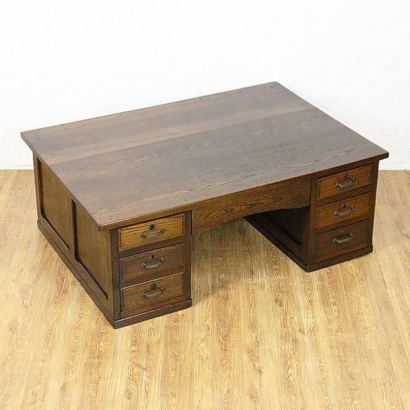 時代物 昭和レトロ 文机 ローテーブル 骨董品 インテリア 古道具 店舗