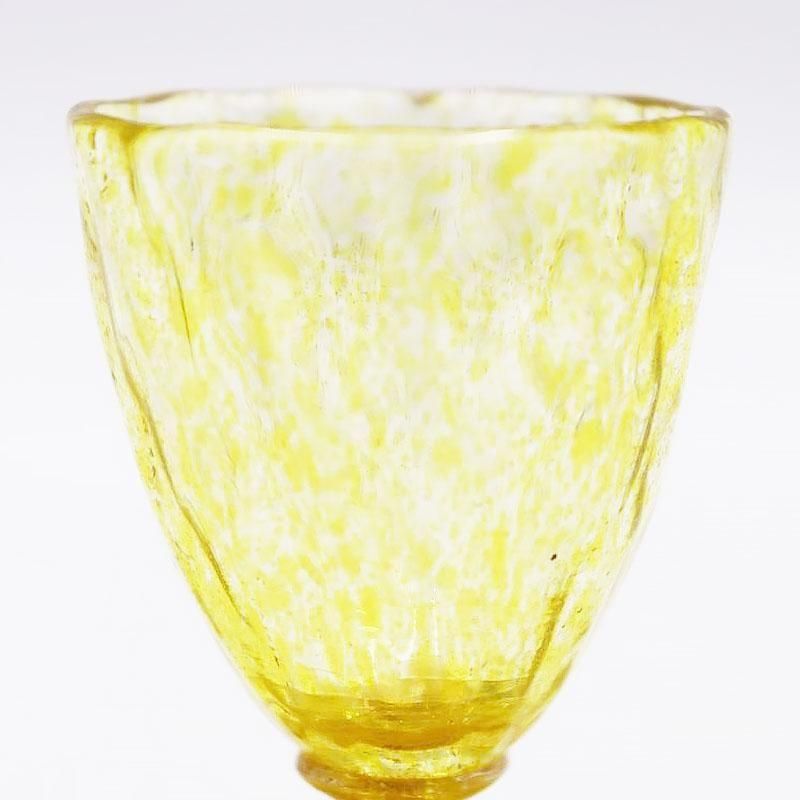 リキュールグラス ヴェネツィアの金箔 1950年代の上品なムラー