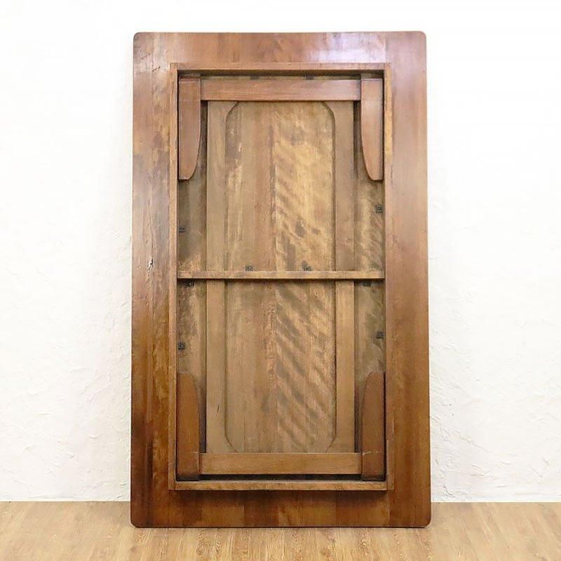 昭和レトロの大型角ちゃぶ台 木の温もりあふれる和ローテーブル