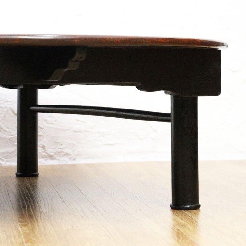 丸ちゃぶ台 日本製 木の温もり 昭和初期 直径104cm