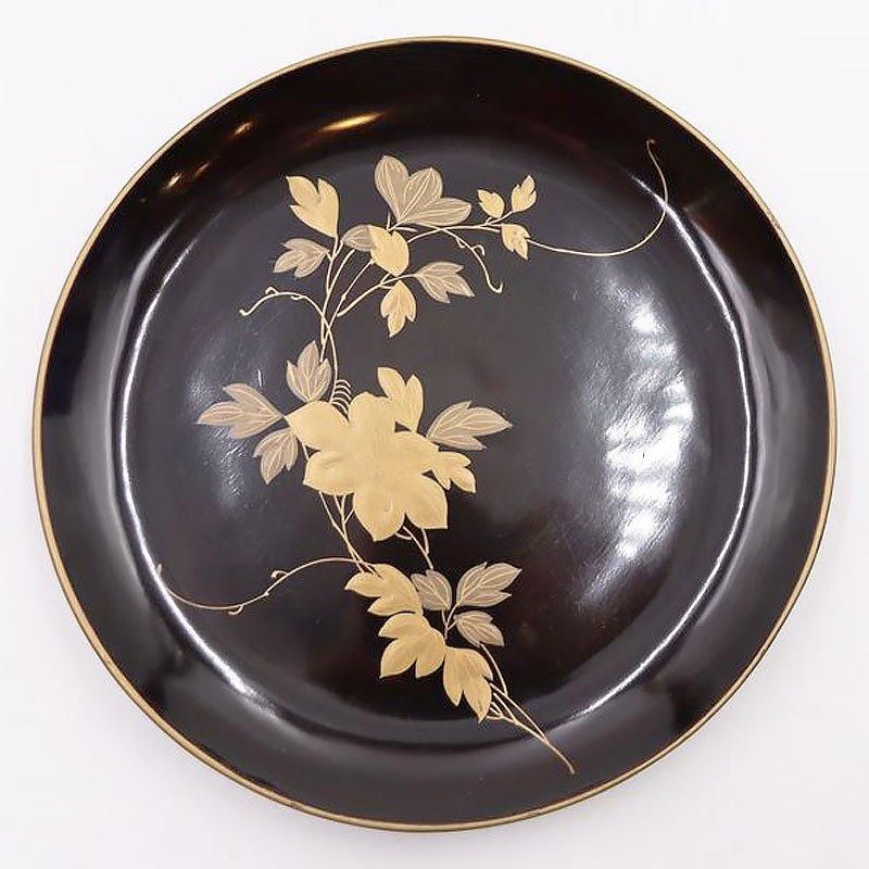 菓子皿・銘々皿｜蒔絵・朱塗・椿皿など雅やかな漆器のアンティーク皿