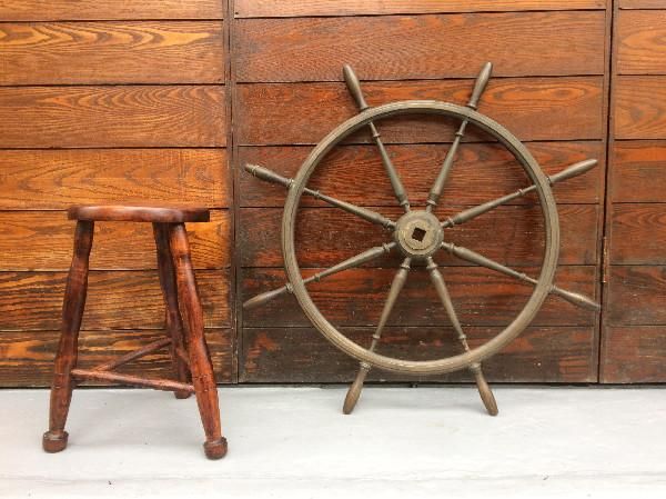 木製 舵輪 約82.5cm 真鍮装飾 Amazon.co.jp: 36インチ 航海船舶 木製