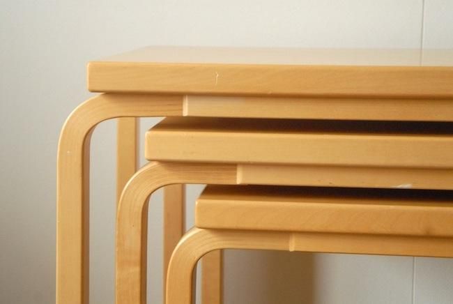 Alvar Aalto artek nest table 88 / 1970-80年代 アルヴァ・アアルト