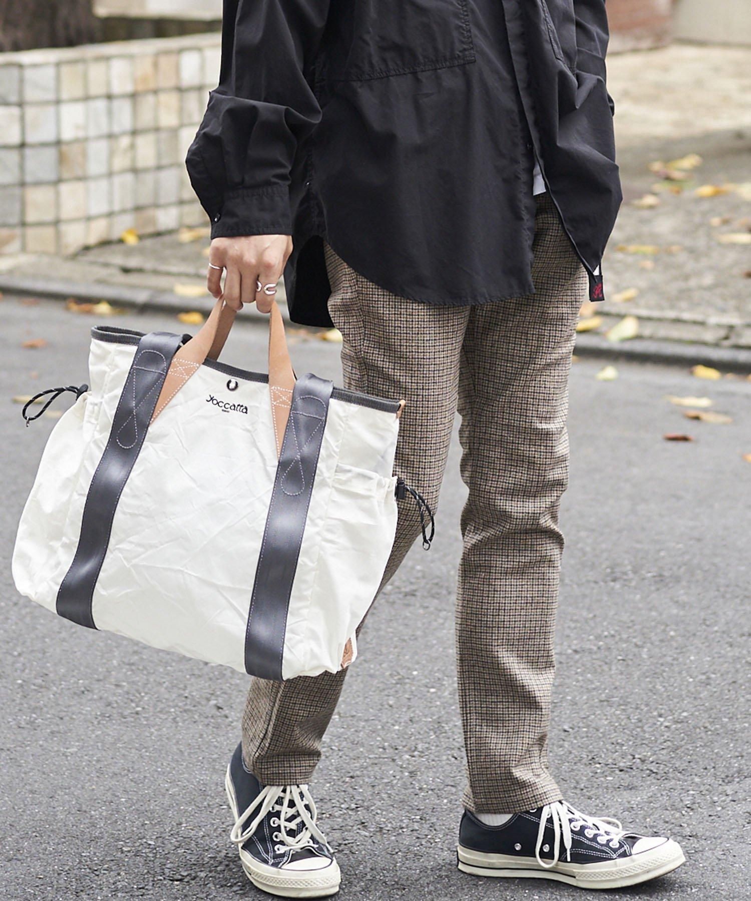 yoccatta TOKYO】エアバッグ 2wayトートバッグ M《MADE IN JAPAN》WHT