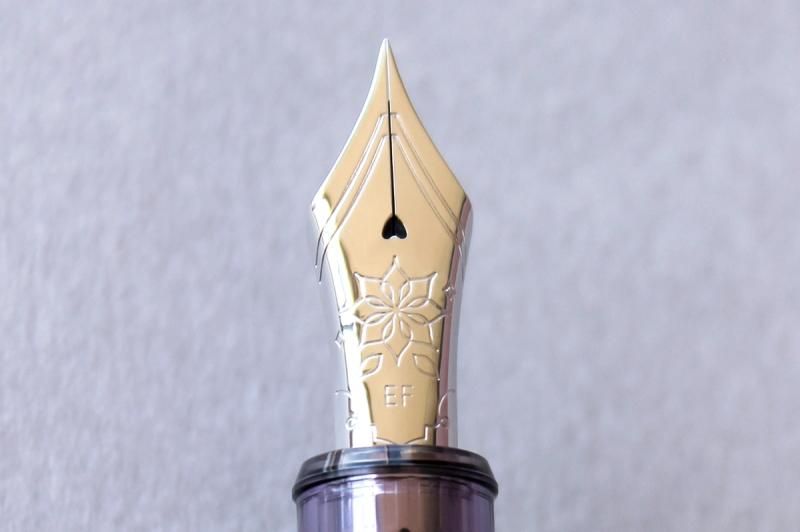 文具館コバヤシオリジナル万年筆鉄仙Bニブ太字