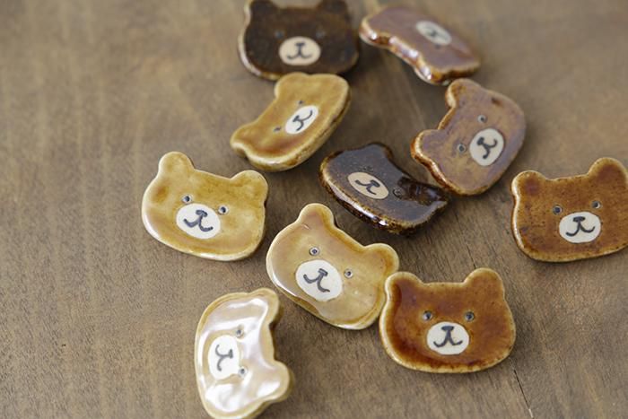ぼくたちクマブローチ - Craft・Gift ヤッチとムーン オンラインショップ