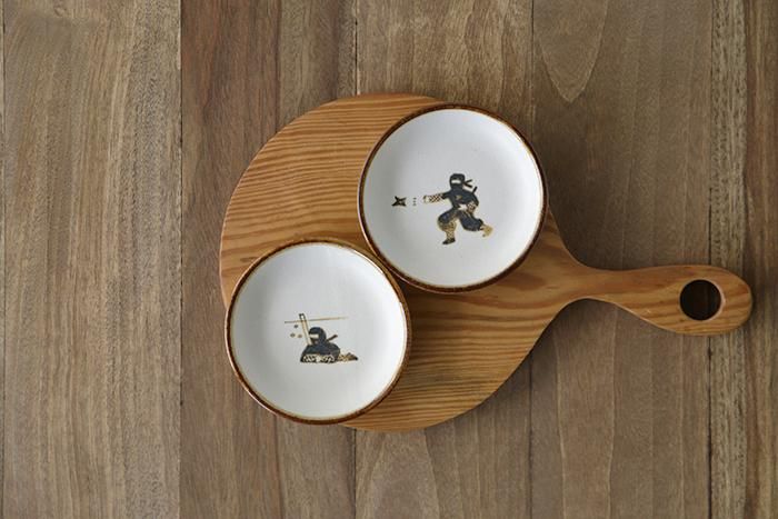 日本豆皿2点セット（ニンジャ） - Craft・Gift ヤッチとムーン