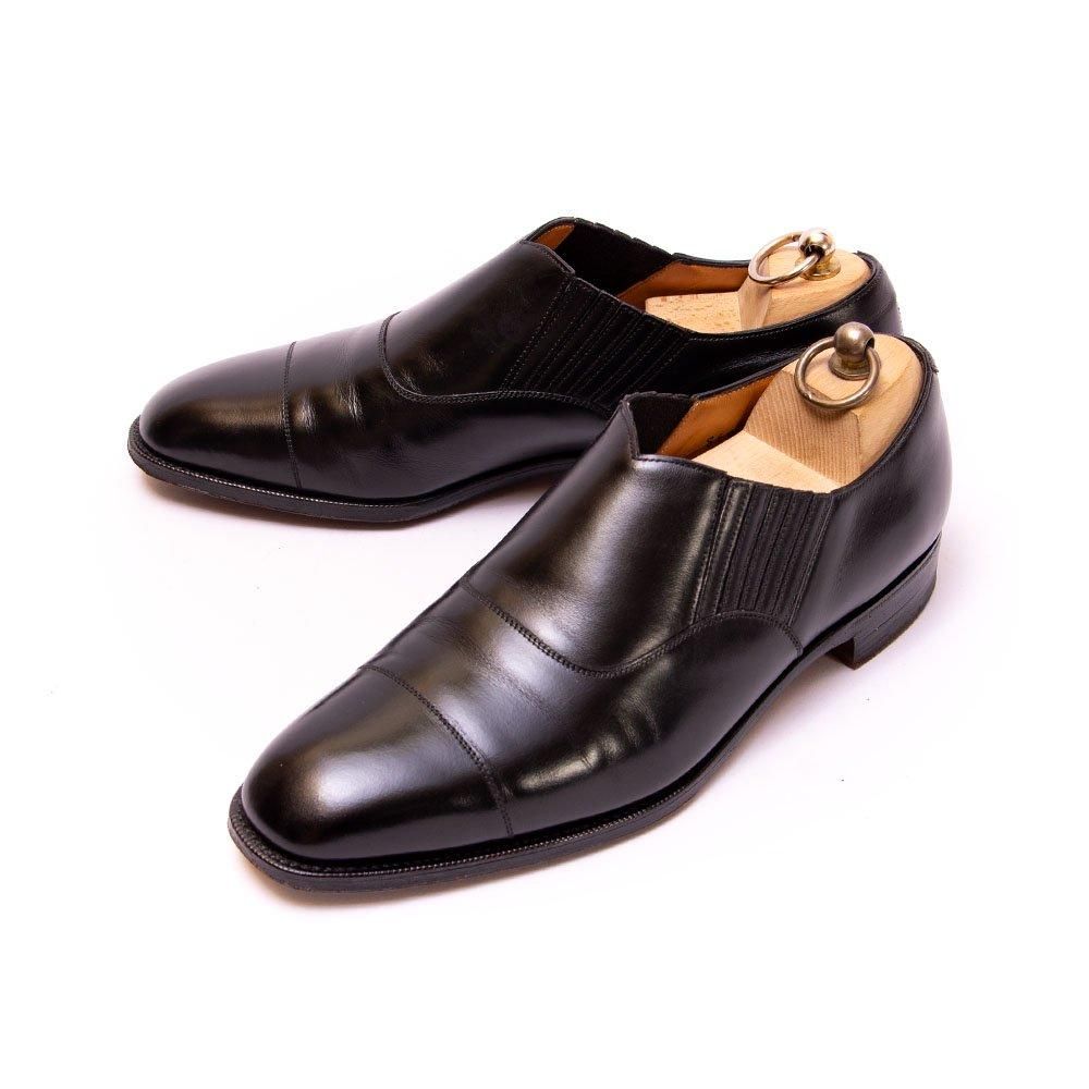 エドワードグリーン サイドエラスティック イミテーションキャップトゥ