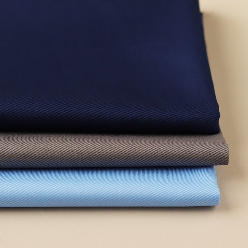 コットンツイル（スカイブルー・無地）