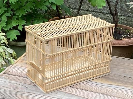 竹製鳥篭（底板付）鳥かご 小鳥