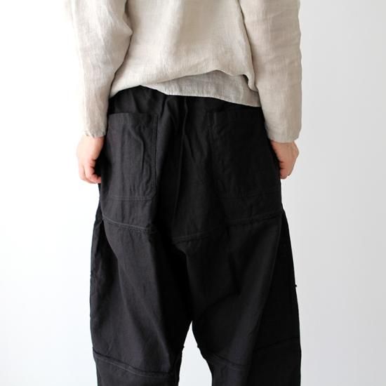 MITTAN ミッタン 竹パンツ PT-09 黒 メンズ レディース パンツ 靴通販