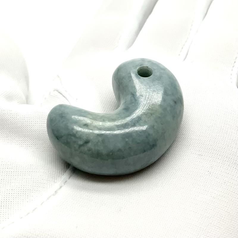 超希少糸魚川コン沢青翡翠丸玉15.4mm