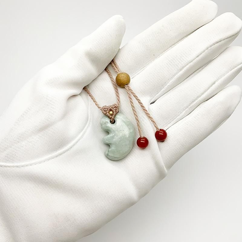 ゆみさま専用＊赤自白蛇抜け殻入り守護勾玉ペンダント＊4点 ゆみさま