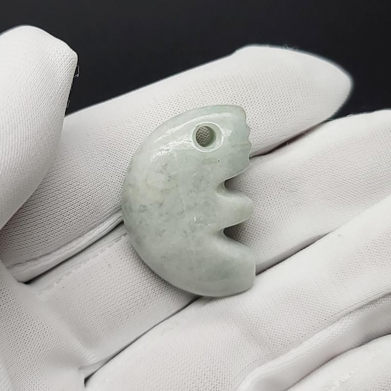 糸魚川翡翠 勾玉 大 獣型 】 | めのうの店川島【公式通販】創業明治10年