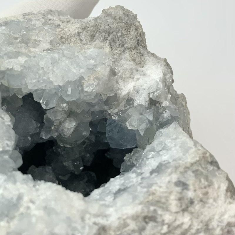 セレスタイト ドーム 】 天青石 癒し ヒーリング 水色 インテイリア