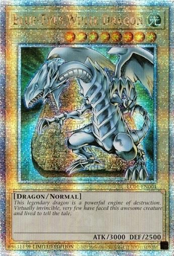 ブルーアイズホワイトドラゴン 青眼の白龍 クオシク PSA 10 美品 psa10