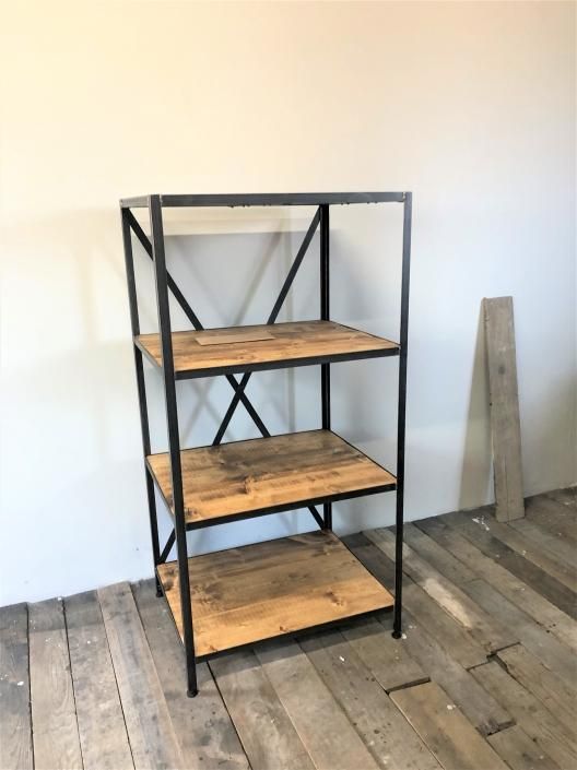 METK様オーダー制作 鉄脚 シェルフ アイアンレッグ TVボード 什器