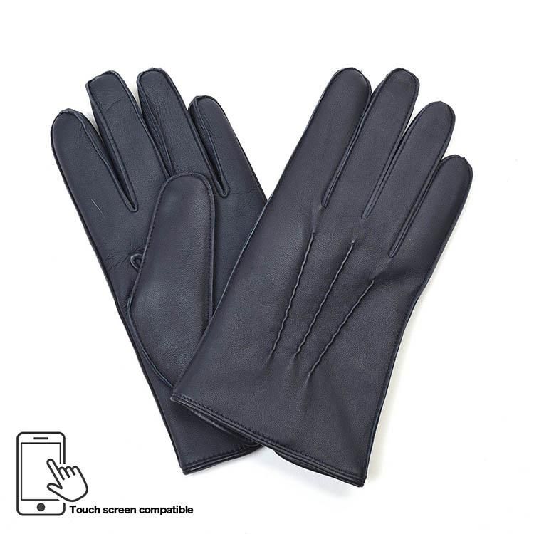 デンツ ペッカリー 手袋 裏地なし サイズ8H BLACK Milton｜男性用裏地