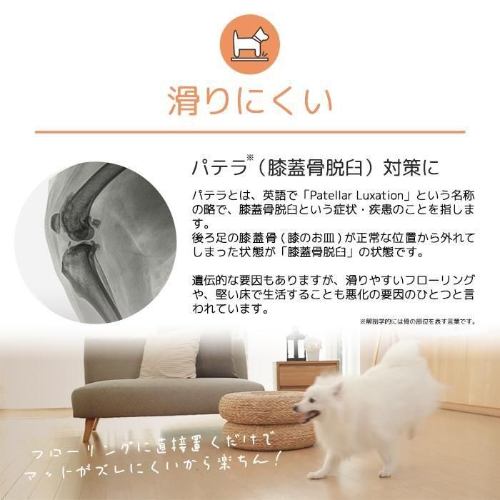 dfang ディパン ペットプレイマット【幅140cm 厚み5mm 折りたたみ