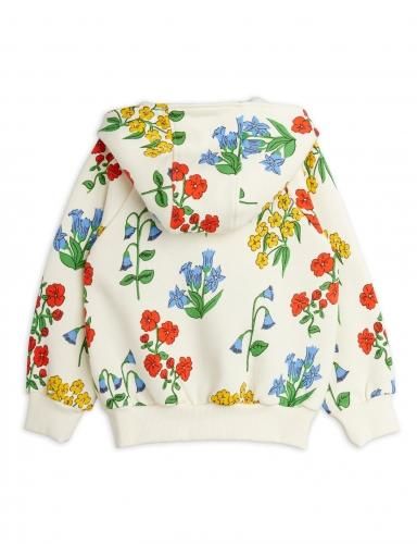 LAST ONE!!mini rodini SNOW FLOWERS AOP ZIP HOODIE - W THE STORE