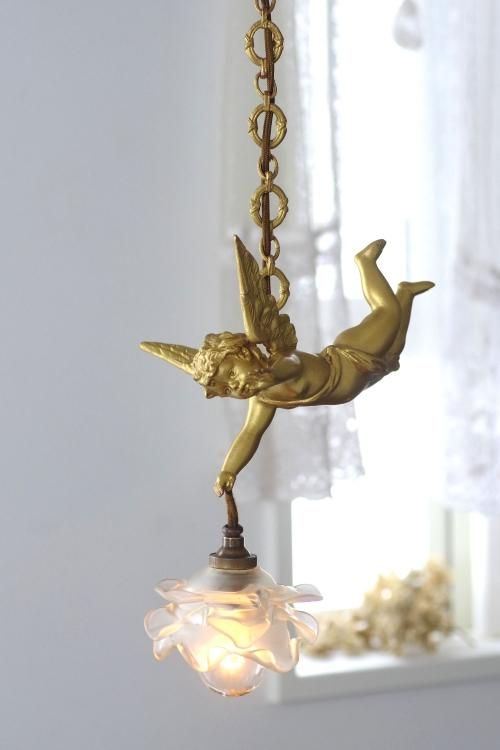 専用）ミニシャンデリア 【りんご】 19世紀 フランス アンティーク