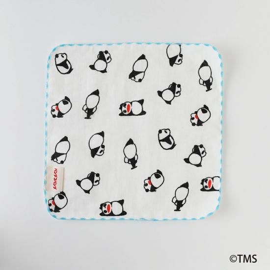 パンダコパンダ ガーゼハンカチ しゃぼん ハンカチ ミニタオル ベビー