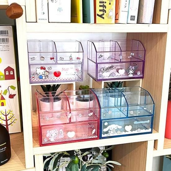 ハローキティ メイクボックス コスメケース vivitix レトロ 変色あり