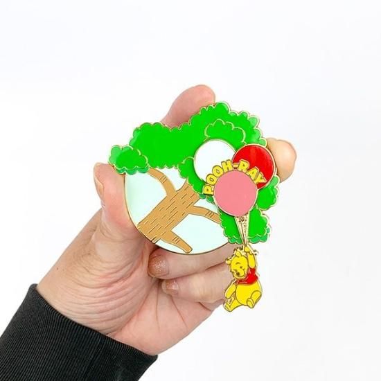 ディズニー くまのプーさん コレクションピンバッジ 風船 プーさん