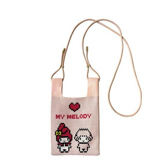 サンリオ マイメロディ ニットミニショルダーバッグ Sanrio