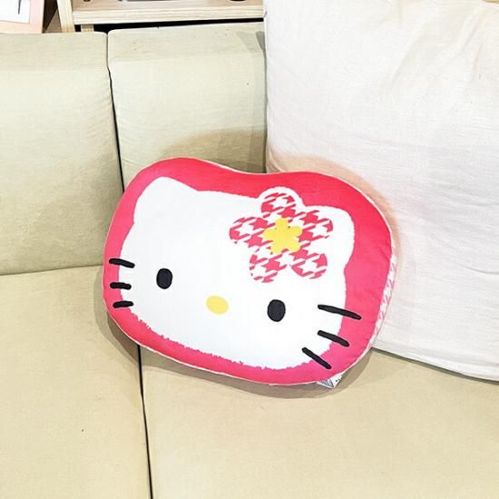 サンリオ ハローキティ カオハナ ダイカットクッション (ピンク) Sanrio