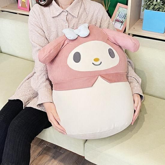 サンリオ マイメロディ くつろぎマイメロ ビーズクッション 大きい