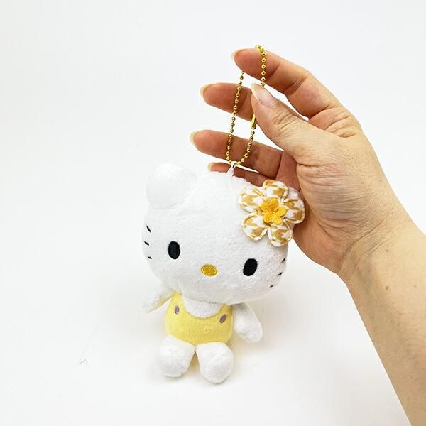 サンリオ ハローキティ マスコット カオハナ イエロー Sanrio
